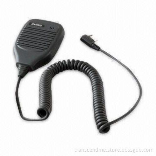 Remote Speaker Microphone with Lapel Clip, Suitable for Two-way Radios